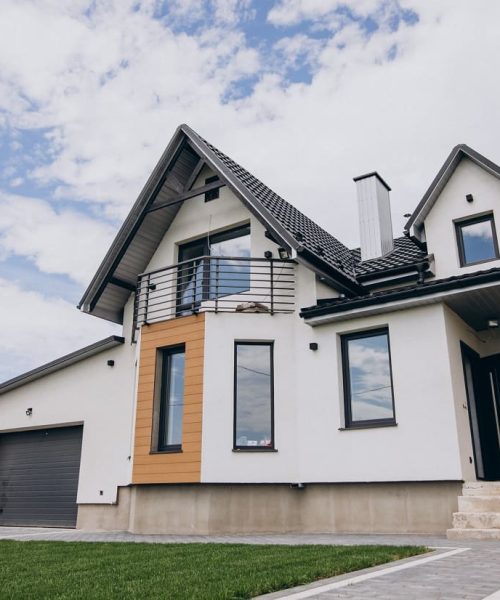 house-isolated-field